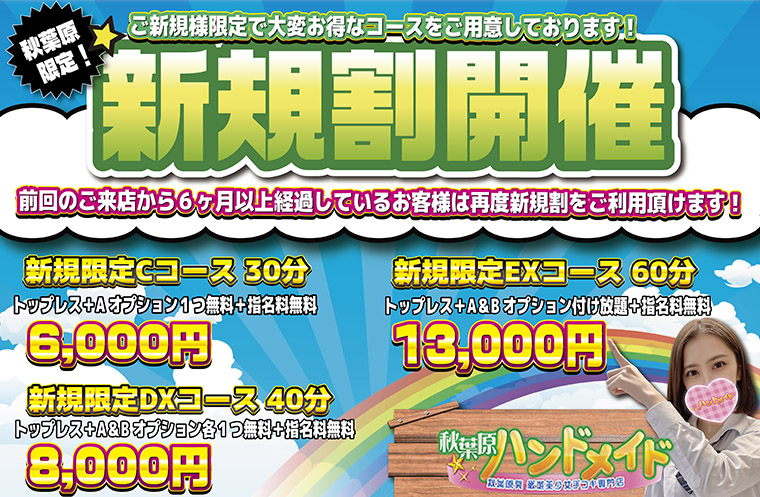 新規割引